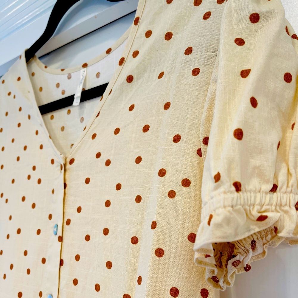 Rylee + Cru Polkadot Dress